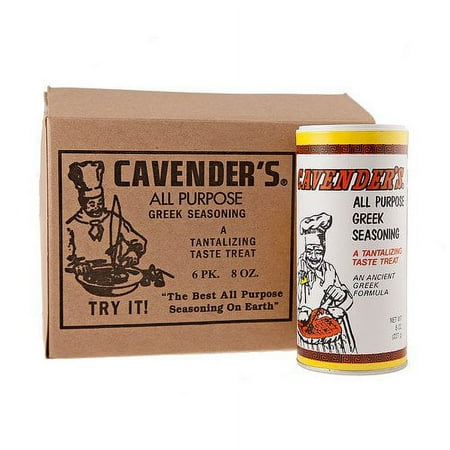 Cavender's All Purpose Greek Seasoning - Case Of 6 - 8 Oz