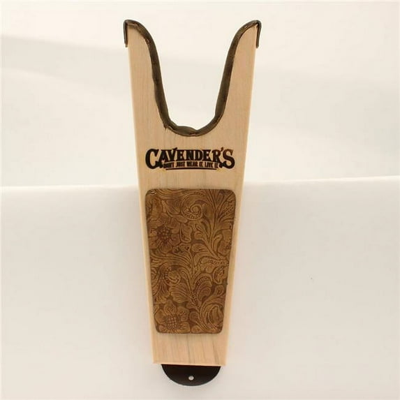 Cavenders 0400301CBC Boot Jack Small Natural Floral