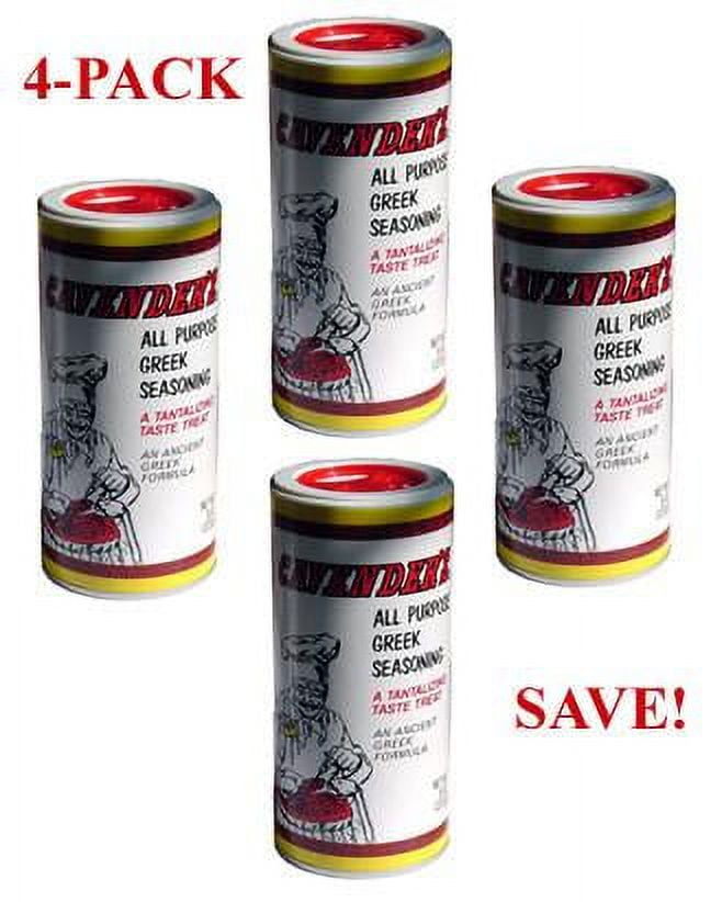 Cavenders All Purpose Greek Seasoning, 4 Pack (4 X 8oz)