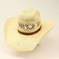 thumbnail image 1 of Cavenders C71412-7.25 Twisted Punchy Weave 2-Tone Hat - Size 7.25, 1 of 1