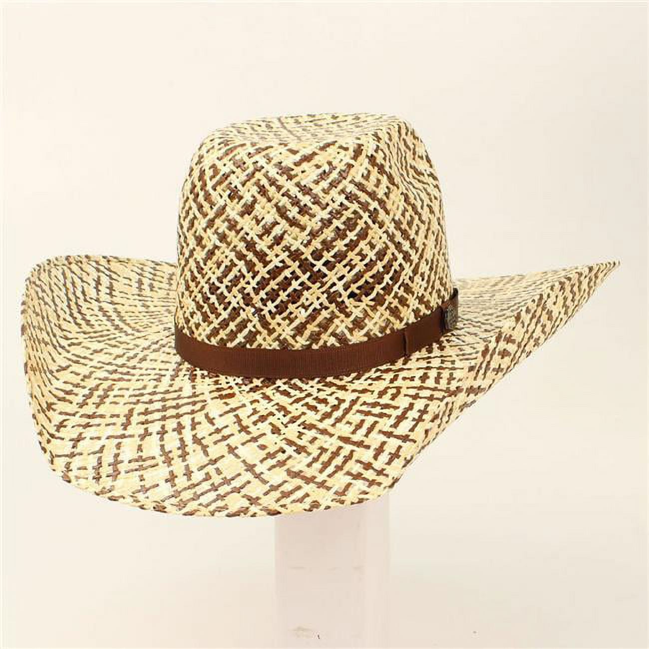 Cavenders Twisted Weave Punchy Hat Size