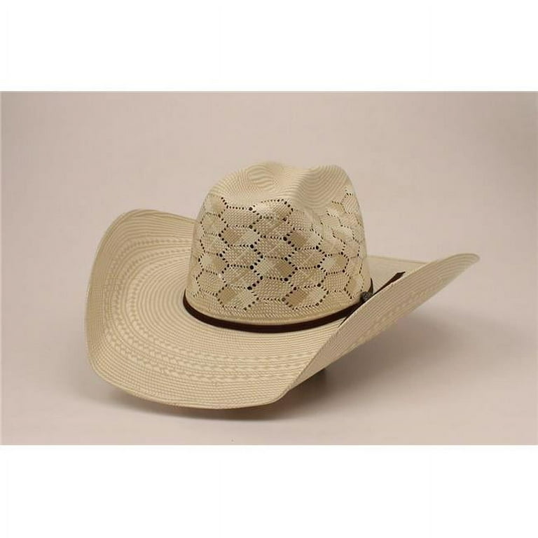 Cavenders C73212-7 2-Tone Honeycomb Shantung Hat Size