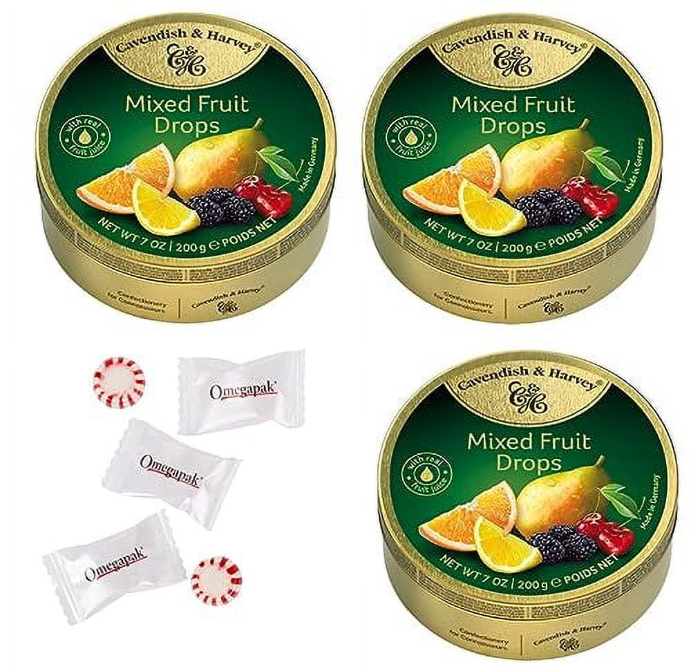 Cavendish And Harvey Hard Candy Sanded Drops with Omegapak Starlight