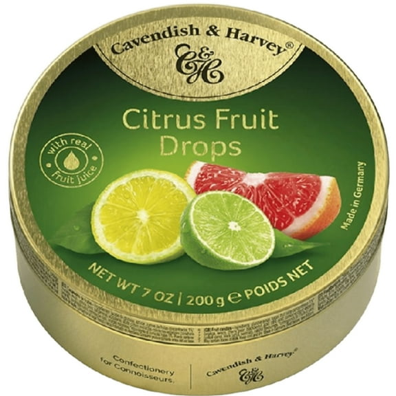 Cavendish Harvey Fruit Tin - Citrus Fruit