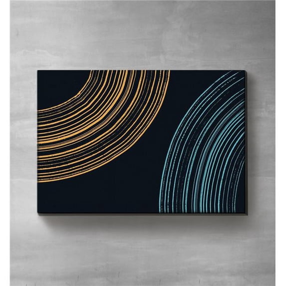 Cavepop Canvas Print Wall Art - Abstract Circle 18" x 24"