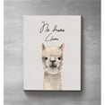 thumbnail image 1 of Cavepop Canvas Print Wall Art - No Drama Llama 18" x 24", 1 of 3