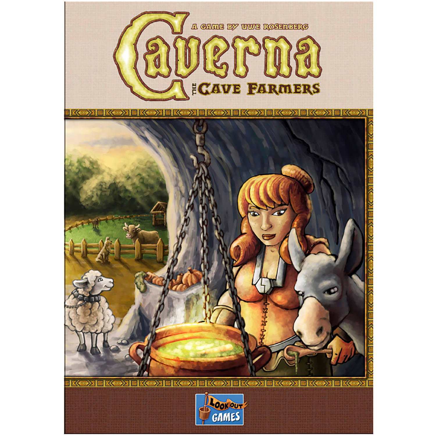 Caverna: The Cave Farmers Strategy Board Game for ages 12 and up, from Asmodee - image 1 of 5