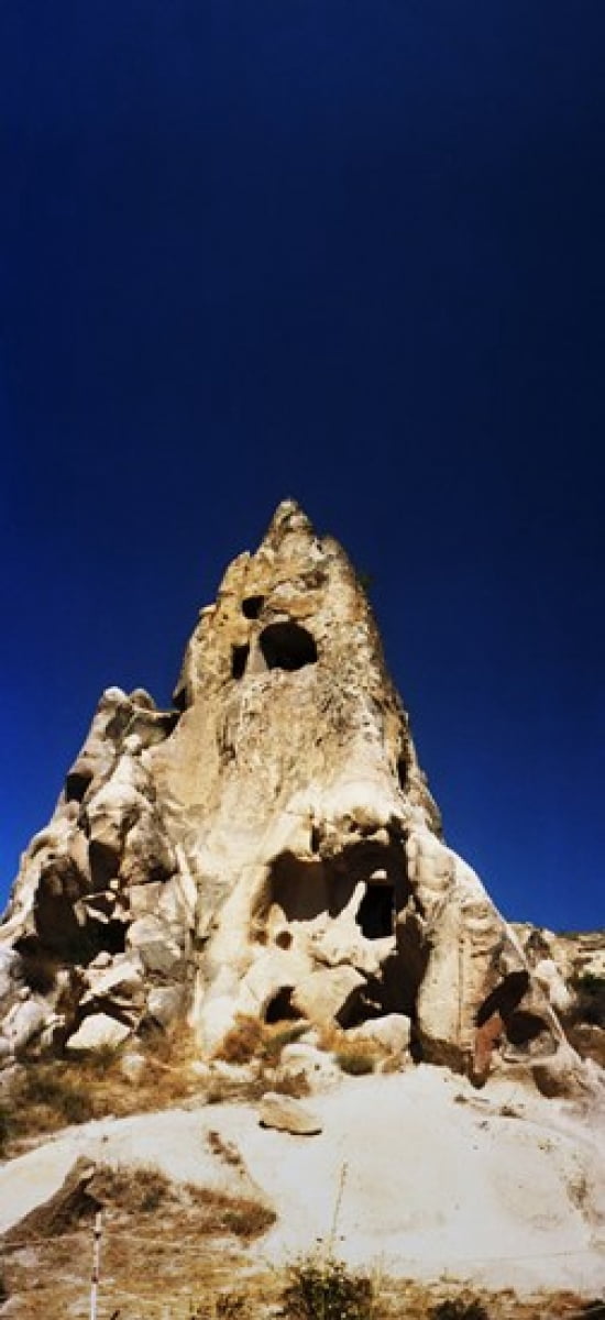 Caves and fairy chimneys of Cappadocia Central Anatolia Region Turkey Canvas Art - Panoramic Images (15 x 7)