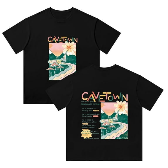 Cavetown 2025 Tour Inspired T-Shirt - Unisex Soft Cotton Hand-Drawn Vintage Summer Tee