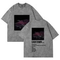 thumbnail image 1 of Cavetown 2025 Tour Merch T-shirt short sleeved unisex casual fashion retro washed hip-hop top, 1 of 2