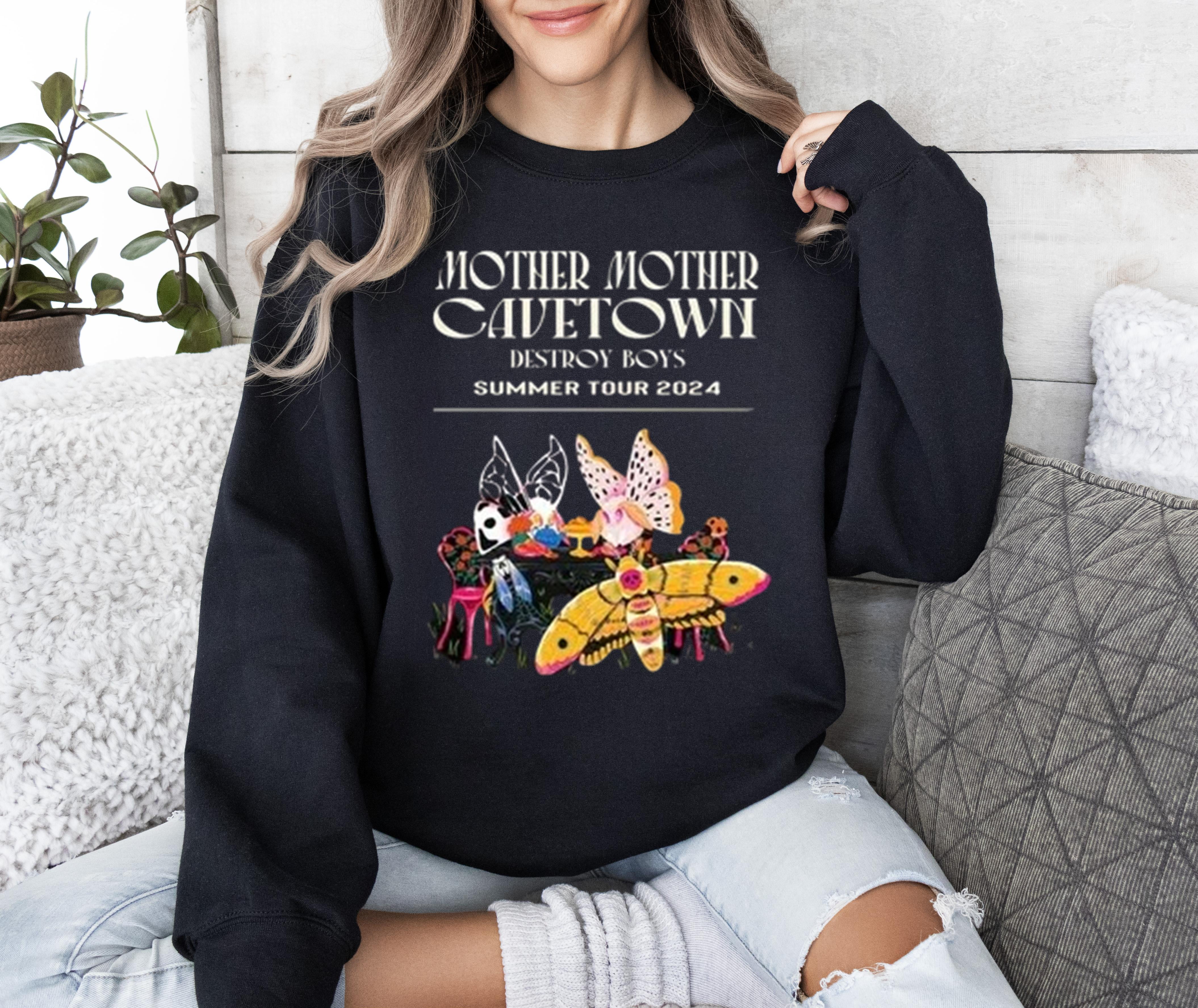 Cavetown And Mother Mother Destroy Boys Summer Tour 2024 Sweatshirt