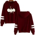 thumbnail image 1 of Cavetown Double bar sleeve pocket free men's and women's fashionable long sleeved casual hooded sweatshirt, 1 of 2
