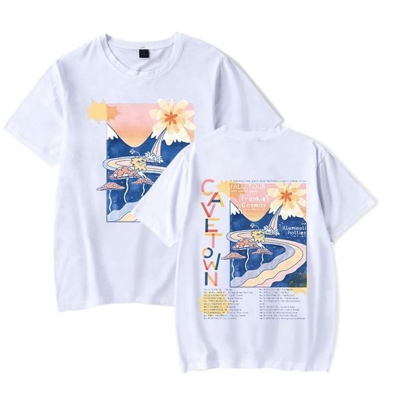 Cavetown Fall Tour T-shirts Merch Women Men Clothes Trend Casual Short Sleeve Top