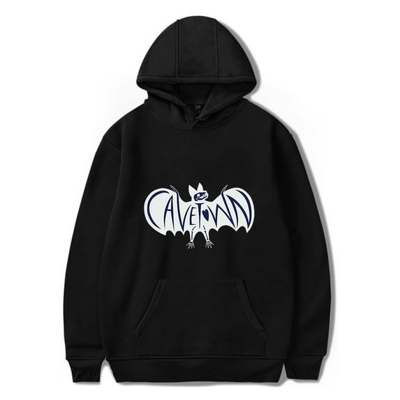 Cavetown Merch Hoodies Cave Town Men Women Bat Logo Hoodie Long Sleeve Halloween Sweatshirts