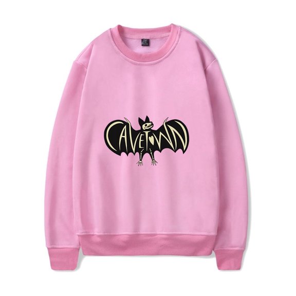 Cavetown Merch Hoodies Cave Town Men Women Bat Logo Long Sleeve Crewneck Sweatshirt Halloween Sweatshirts