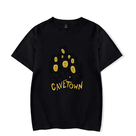 Cavetown Merch Paper Bag Head Animals T-shirt t shirt Men Women Short Sleeve Tee Crewneck Streetwear
