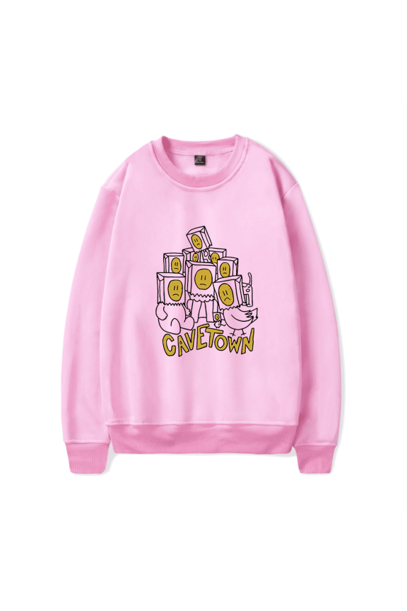 Cavetown Merch Sweatshirt Paper Bag Head Animals Crewneck Men Women Long Sleeve Hoodie Streetwear Pullover