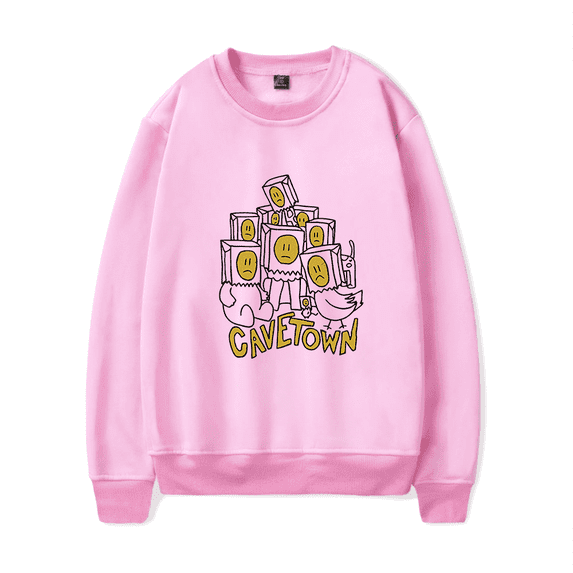 Cavetown Merch Sweatshirt Paper Bag Head Animals Crewneck Men Women Long Sleeve Hoodie Streetwear Pullover