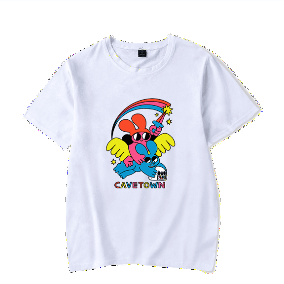 Cavetown Merch T-Shirt 2024 Fall Tour Angel Warrior T Shirts Short Sleeve Tshirts Streetwear For Fans Men Women Top Tee