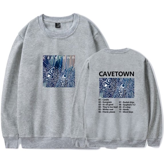 Cavetown Merch men's and women's fashionable casual long sleeved round neck pullover