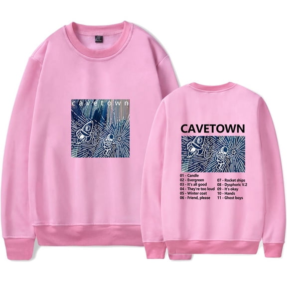 Cavetown Merch men's and women's fashionable casual long sleeved round neck pullover