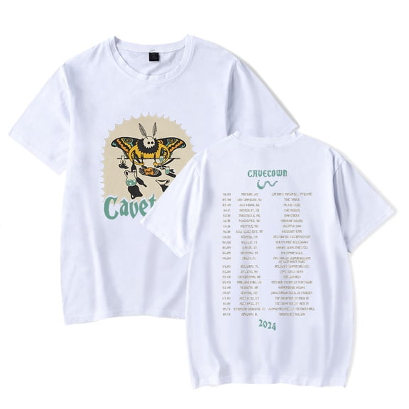 Cavetown Moth Dinner Tour Men/Women T-Shirt Summer Streetwear Harajuku Tshirt Shirt Short Sleeve