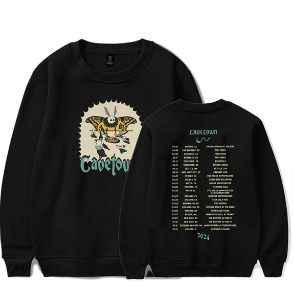 Cavetown Moth Dinner Tour Merch crew neck sweatshirt Unisex Trendy Casual Streetwear Sweatshirt
