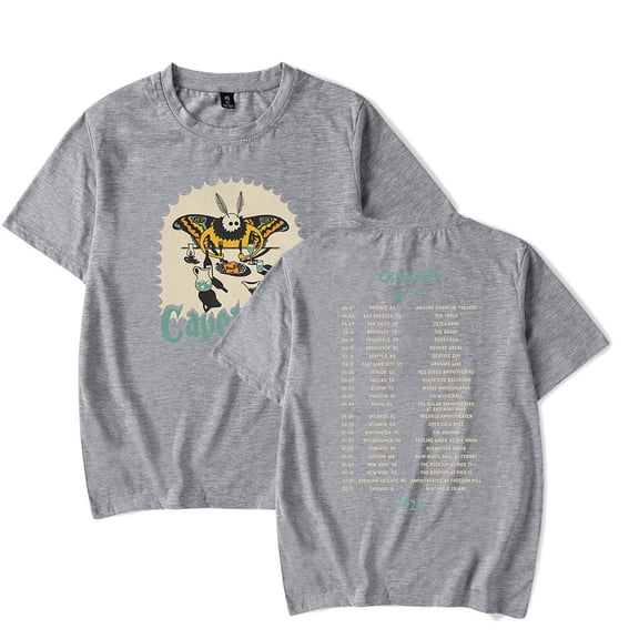 Cavetown Moth Dinner Tour T-Shirts Merch Women Men Clothes Trend Casual Short Sleeve Top