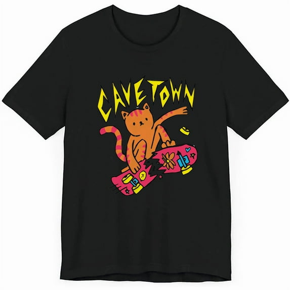 Cavetown New Logo Pullover T-Shirt Women Men Summer Short Sleeve Tshirts Casual Streetwear