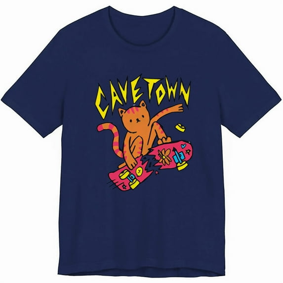 Cavetown New Logo Pullover T-Shirt Women Men Summer Short Sleeve Tshirts Casual Streetwear