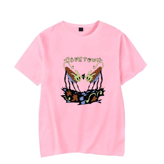 Cavetown T-shirt Casual Fashion Men And Women Summer Round Neck Short Sleeve Harajuku Top T-shirt