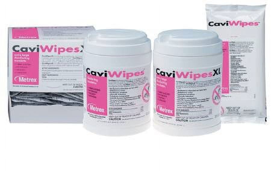 CaviWipes Pull-Up Disinfectant Wipes, 1280 Count, 8 Pack