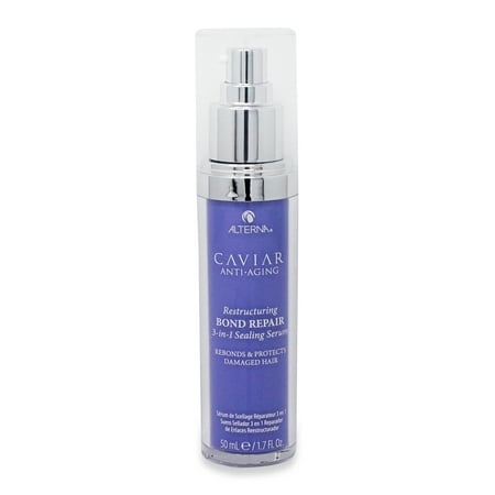 Caviar Anti-Aging Restructuring Bond Repair 3-In-1 Sealing Serum by Alterna for Unisex - 1.7 oz Serum