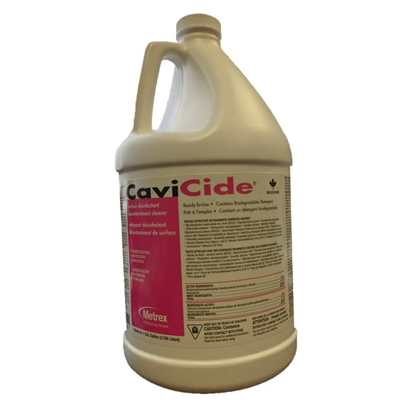 Cavicide 01CD078128 Metrex Model 13-1000 CaviCide Surface Disinfectant/Decontaminant Cleaner, 1 Gallon