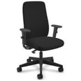 thumbnail image 1 of CavilUSA Idea High-Back Mesh Back and Fabric Seat Task Chair in Black, 1 of 2