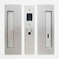 thumbnail image 1 of Cavilock Cl400b-Pr-34-Lh Magnetic Privacy Pocket Door Pull Set - Chrome, 1 of 7