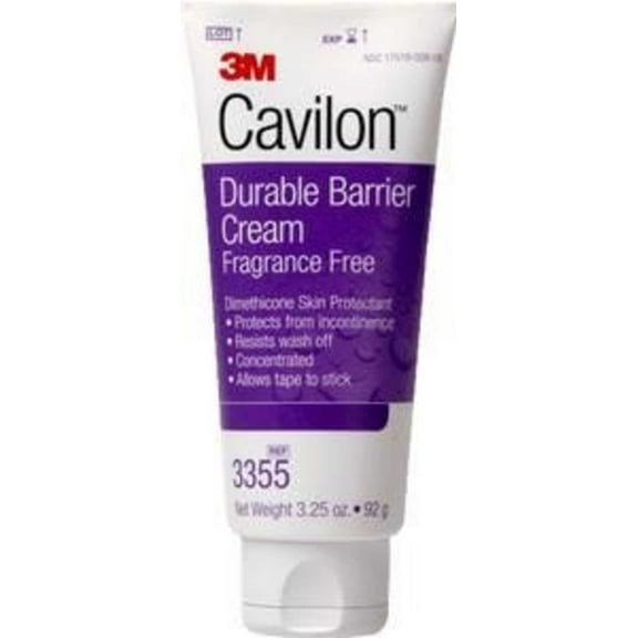 Cavilon 3355 Durable Barrier Cream, 3-1/4 oz. 1 each