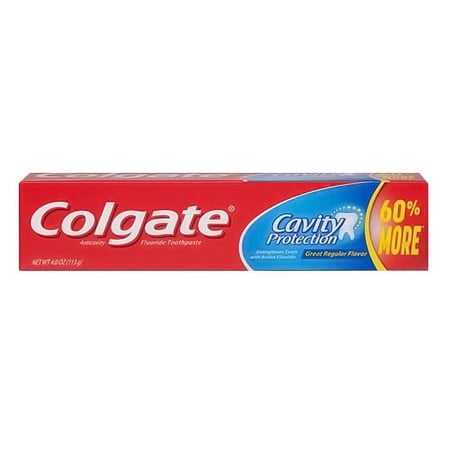 Cavity Protection Fluoride Toothpaste by Colgate, 4 Oz, 2 Pack