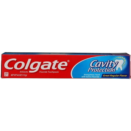 Cavity Protection Fluoride Toothpaste by Colgate, 4 Oz