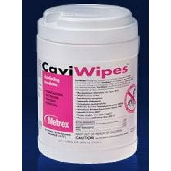 Caviwipes Surface Disinfectant Wipes ''6 x 6.75 , 220 Count , 1 Can''