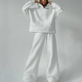 thumbnail image 1 of Cavosen 2 Piece Sets for Women Plus Size Casual Fashion Workout Set with Pocket Hoodie Sweatsuit Long Sleeve Tops Sweatshirts Loose Pants Sweatpants Sets Loungewear Tracksuit, 1 of 4