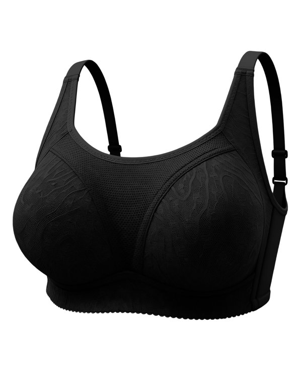 38 Ddd Bras for Women Push Up Wireless Comfortable Bra Full Coverage Supportive Backless Lightweight Bra Solid Bra