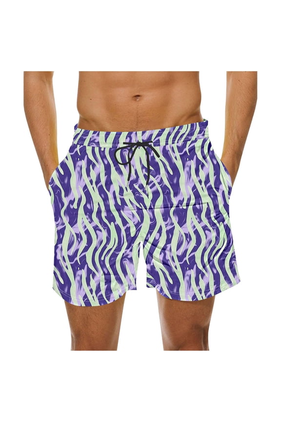 Basketball Shorts Men Drawstring Elastic Waistband Shorts with Pocket Breathable Lightweight Shorts Summer Outdoor Shorts Purple 4XL