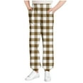 thumbnail image 1 of Cavosen Boys Full Length Pants Ankle Bound Elastic Waist Jogger Hidden Pocket Breathable Lantern Pants Sports Sweatpants Size 3-14 Years, 1 of 5