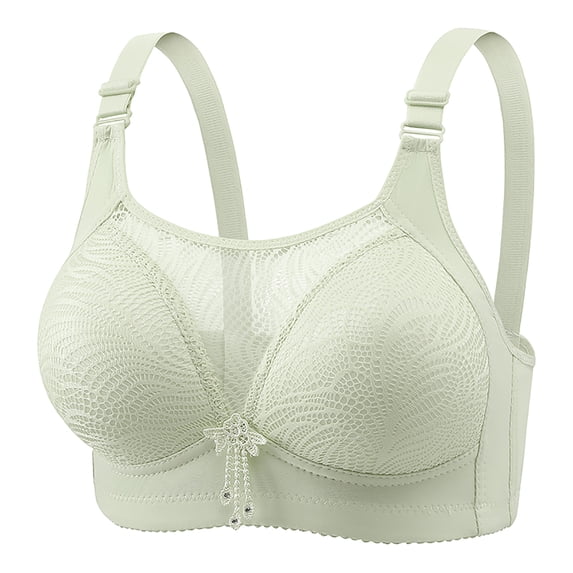 Cavosen Bras for Women Pack Plus Size Wireless Bras Push Up Full Coverage Lightly Padded Stretch Bralettes Spaghetti Strap Everyday Underwear
