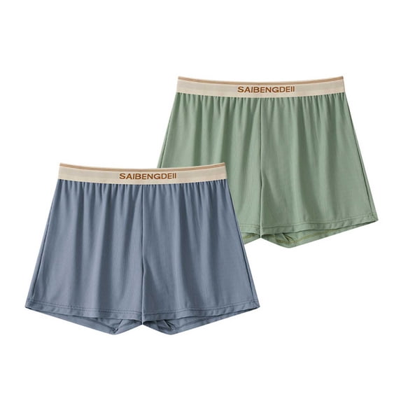 Cavosen Breathable Underwear for Men Elastic Waist Trunks Soft Comfortable Everyday Underpants 2Pack