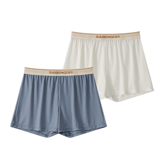 Cavosen Breathable Underwear for Men Elastic Waist Trunks Soft Comfortable Everyday Underpants 2Pack