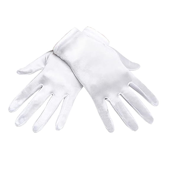 Cavosen Bridal Gloves for Women Long Cuff Windproof Gauntlets Retro Comfortable Elastic Cuff Mittens