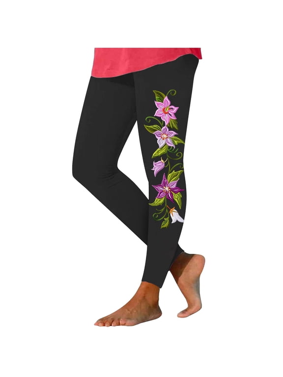 Butter Soft Leggings for Women Seamless High Waisted Full Length Pants Printed Butt Lifting Tight Yoga Pants Buttery Soft Comfortable Pants