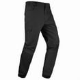 thumbnail image 1 of Cavosen Cargo Pants Man Low waist Trousers with Pockets Solid Elastic Waist Bottoms Button Zipper Windbreaker Outdoor Clothes, 1 of 7